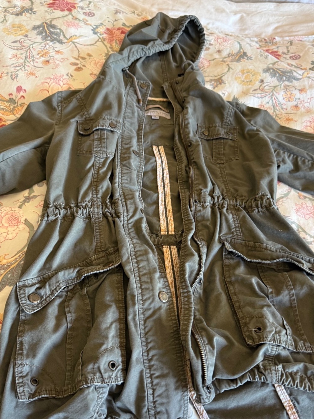 Marc New York Andrew Marc Hooded Utility Jacket Size S